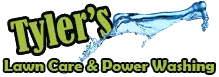 lawn care and power washing logo